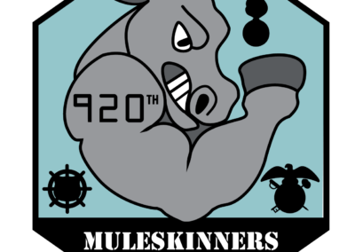 920th Muleskinners Color Logo